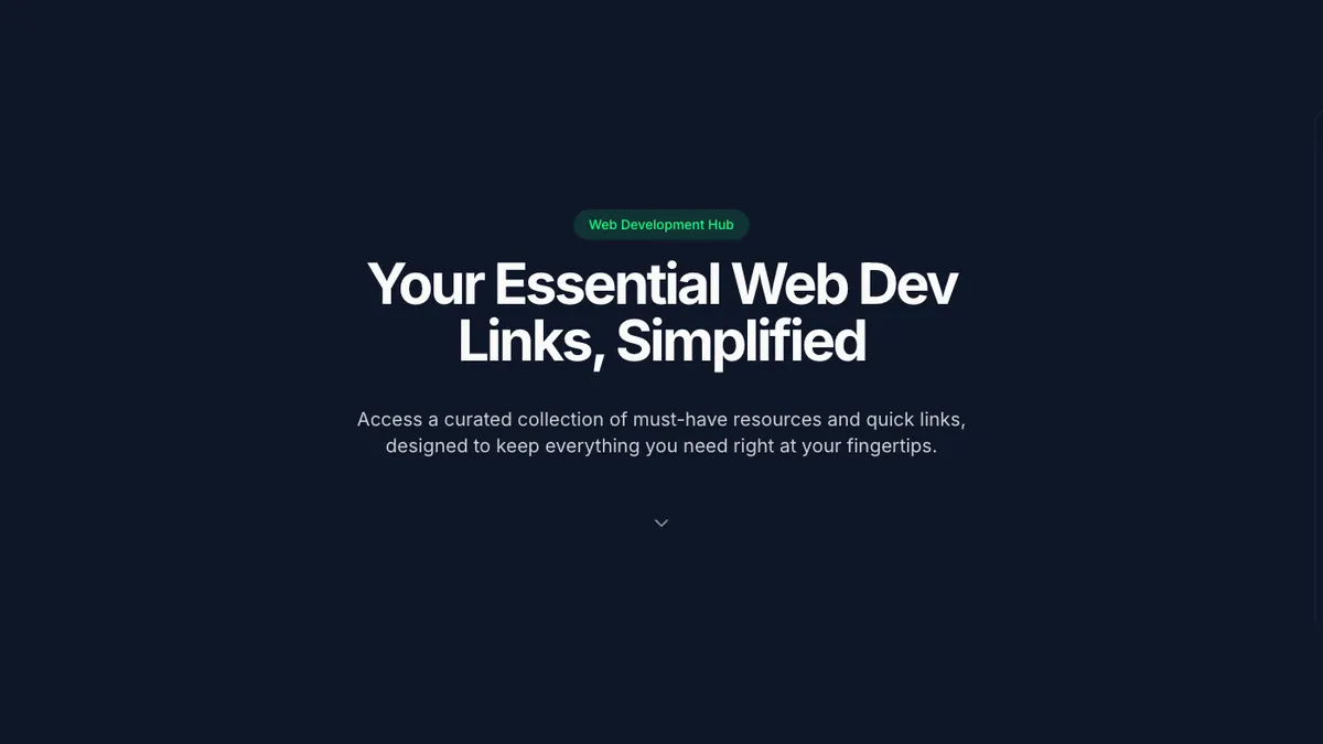 Web Development Hub